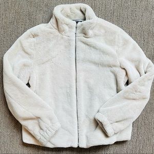 Faux fur jacket
